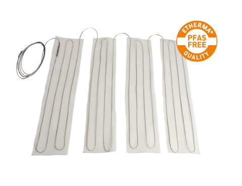 ETHERMA elektrische trapverwarming voor op het beton afwerking bijvoorbeeld met tegels