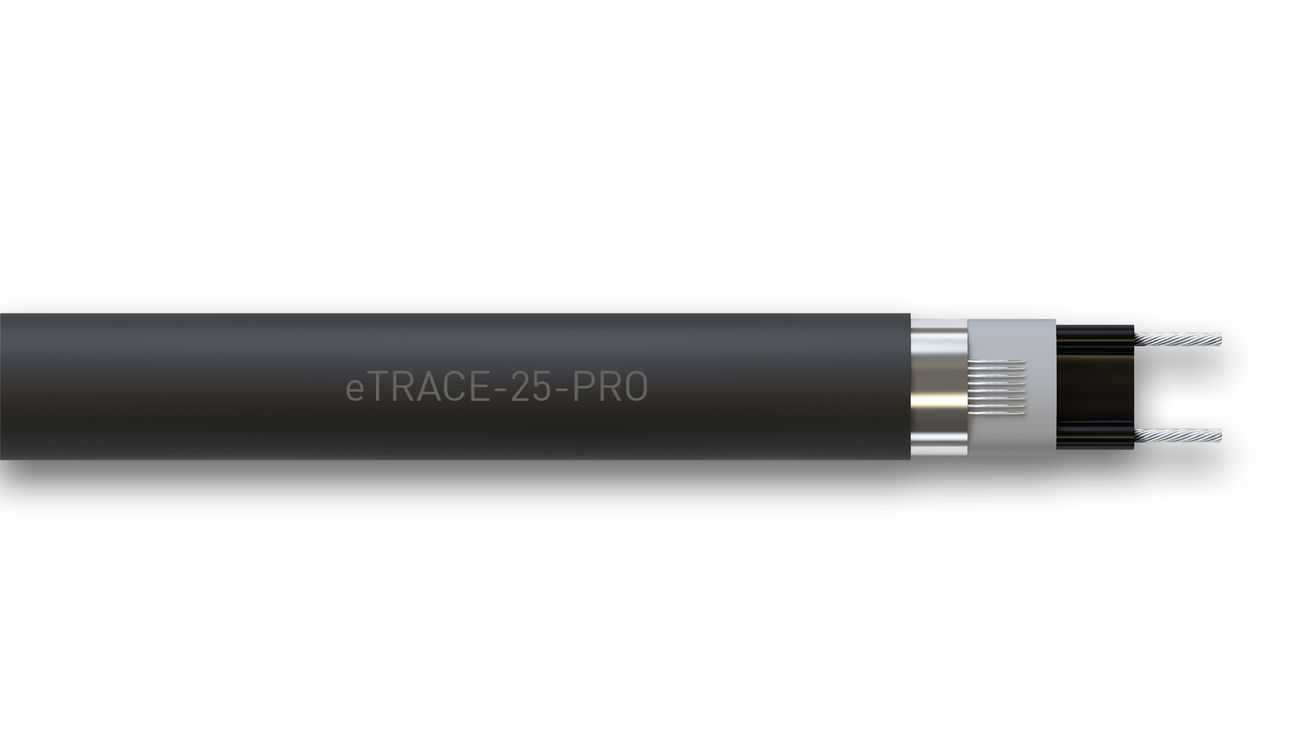etrace-25-pro tracing verwarmingslint 25 watt per meter zelfregelend